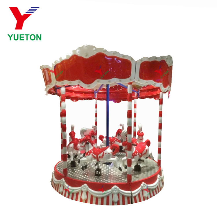 Zhengzhou Yueton Most Fun Fairground Carousel Parts Mechanical Horse For Sale