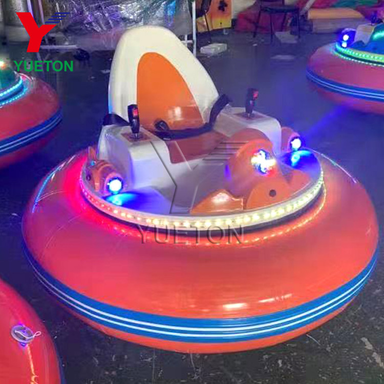 Kids Electric Round Spin Zone UFO Inflatable Bumper Cars For Sale