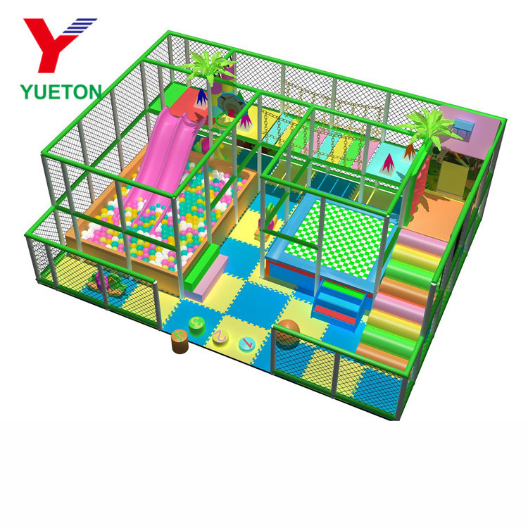 Zhengzhou Yueton Amusement Kids Indoor Playground Used Soft Play Equipment For Sale