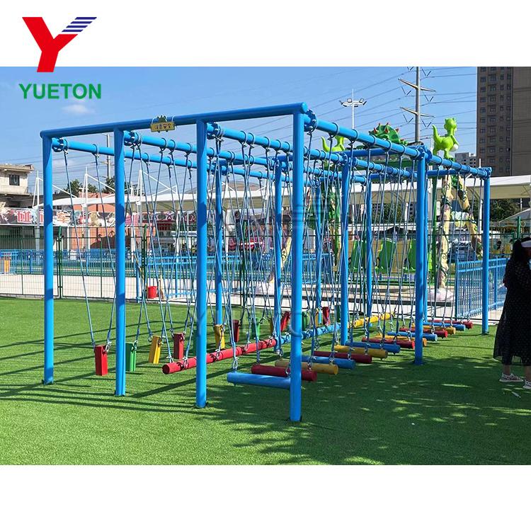 Kids Unpowered Theme Playground Swing Amusement Park Other Products Swings For Children