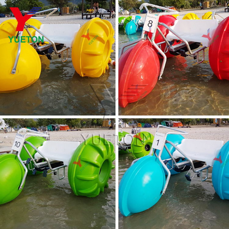 Carnival Attraction Ride Hot Sale Aqua Park 3 Wheel Water Exercise Jet Cycle Bike On Water For Adults