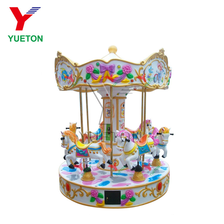 Zhengzhou Yueton Most Fun Fairground Carousel Parts Mechanical Horse For Sale