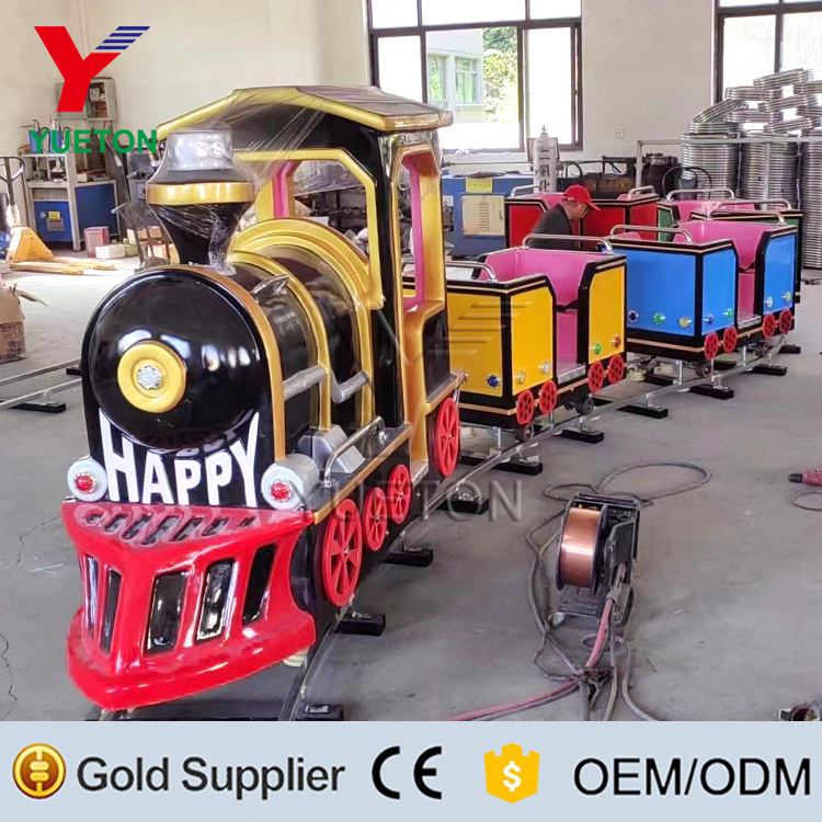 High Quality Kids Electric Mini Track Train Amusement Kiddie Rides