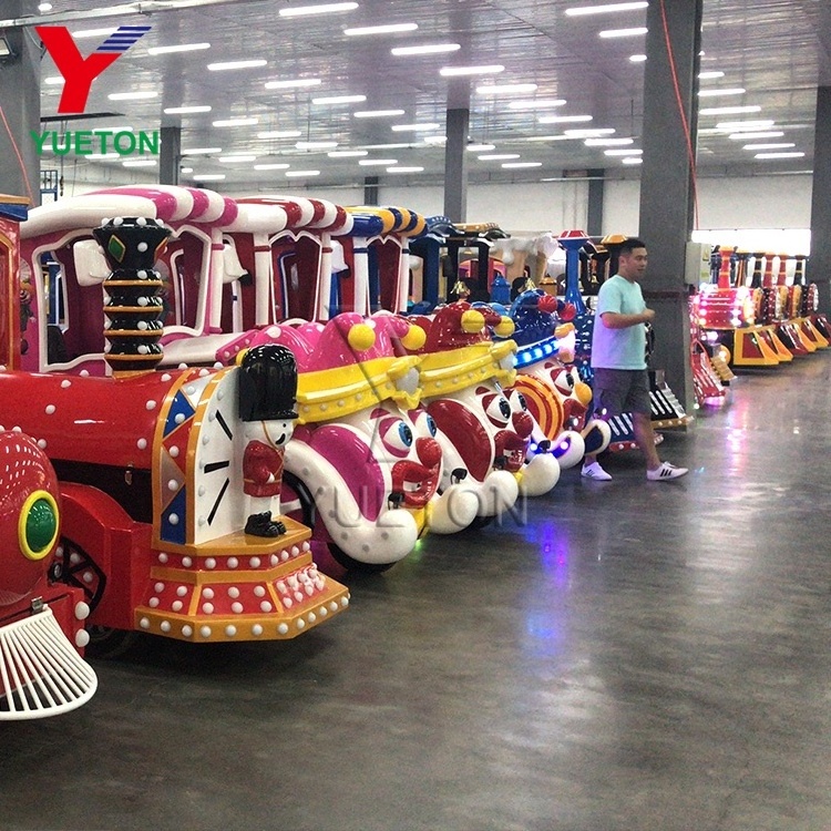 Buy Outdoor Carnival Theme Amusement Park Manufacturers Kiddie Rides Fun Tourist The Electric Trackless Train For Sale