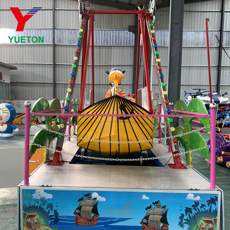 12 Seats Cheap Rides Mall Center Funfair Attraction Swing Mini Viking Boat Small Pirate Ship Kids Amusement Park Rides For Sale