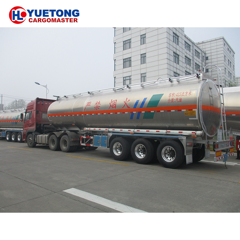 liquid nitrogen tanker semi trailer for sale stainless steel fuel tank semi tanker truck truck Aluminium alloy tanker