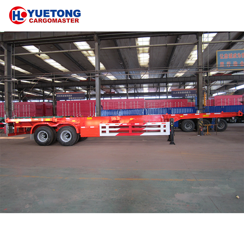 3 axles Heavy Cargo High quality sturdy durableTransport 20 or 40 foot containers container chassis transportation semi trailer