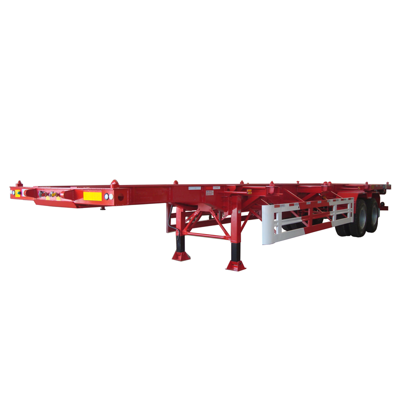 3 axles Heavy Cargo High quality sturdy durableTransport 20 or 40 foot containers container chassis transportation semi trailer