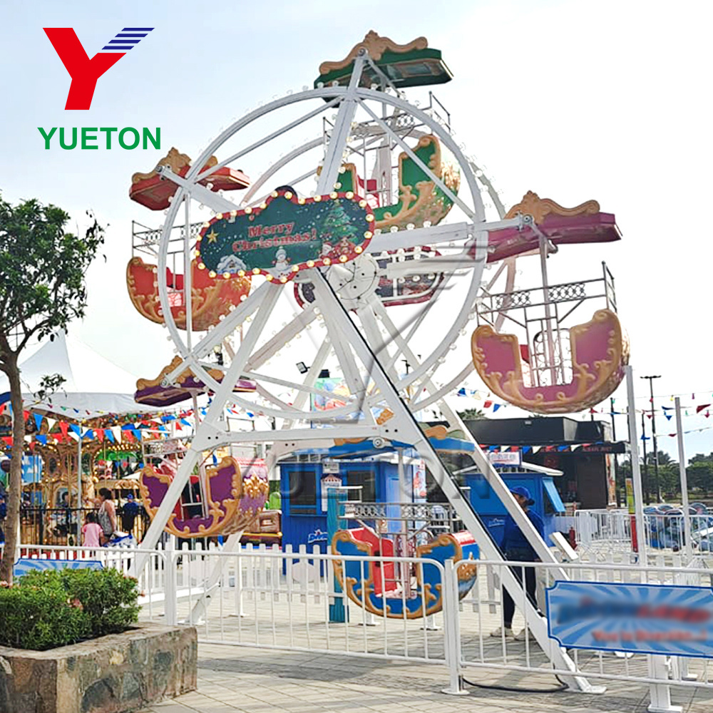 Amusement Rides Outdoor Kids Mini Ferris Wheel Kids Amusement Ferris Small Wheel Seats For Sale