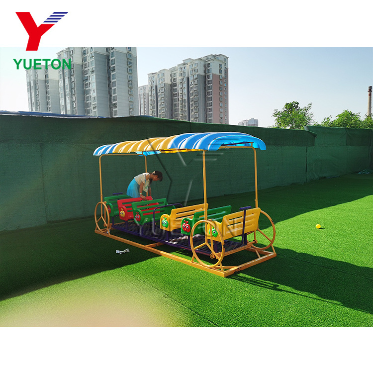 Popular Children Outdoor Unpower Playground Swing Chair Kids Amusement Park Swings Products