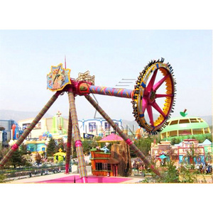 Super Thrilling Theme Park Equipment Swing And Rotating 360 Degree Pendulum Ride