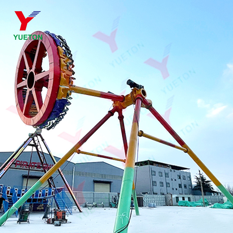 Super Thrilling Theme Park Equipment Swing And Rotating 360 Degree Pendulum Ride