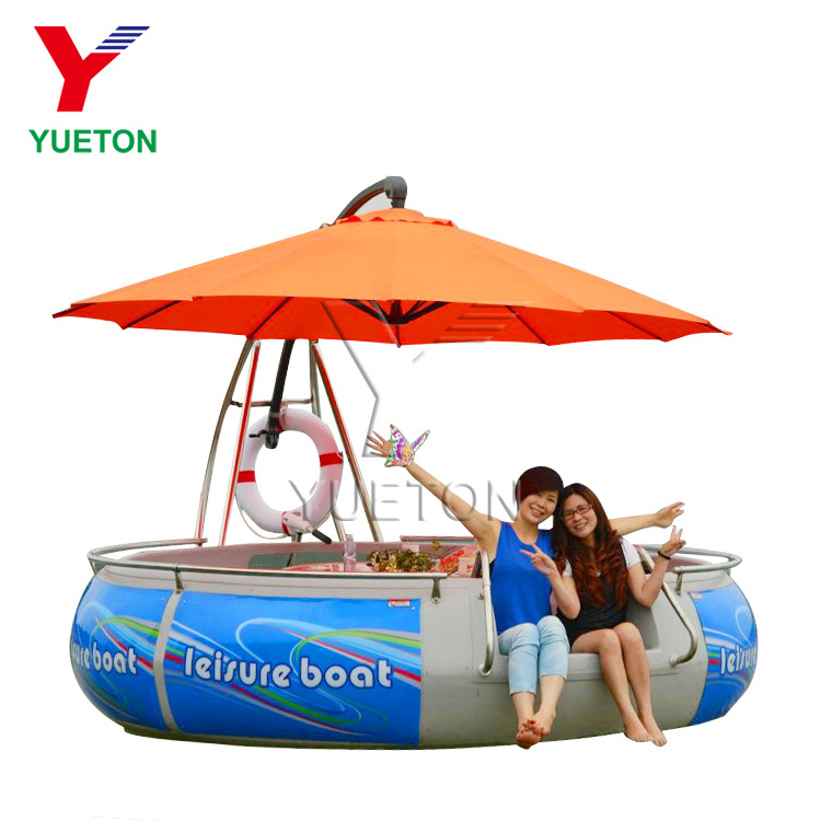 Sport Leisure Electric Mini Bbq Donut Leisure Boat For Park