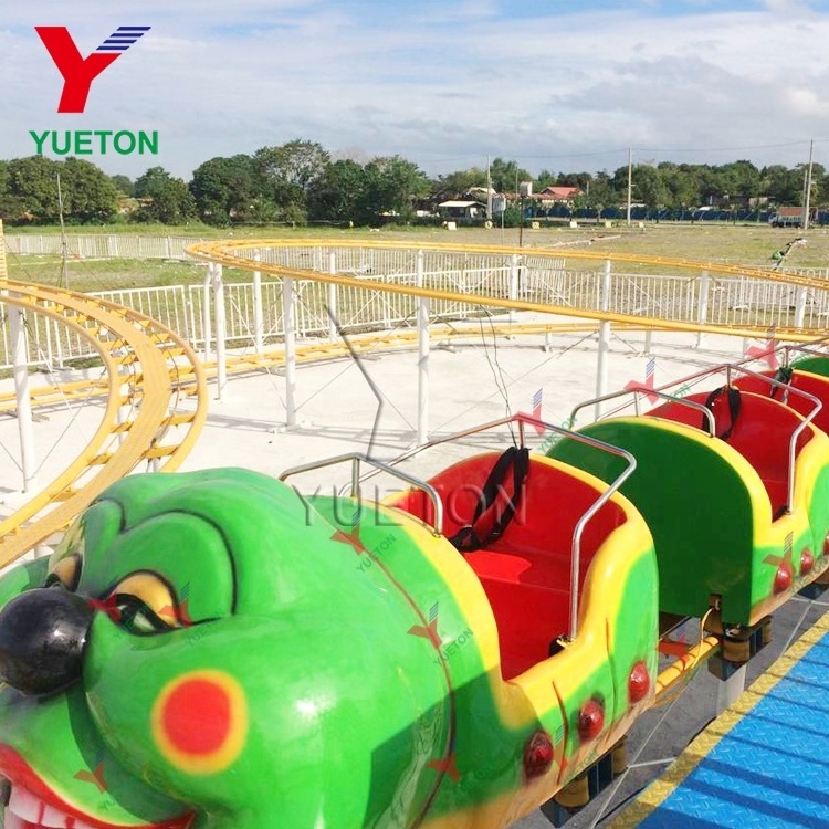 Family New Cheapest Adult Amus Park Equip Magnetic Children Wacky Worm Train Small Roller Coaster For Sale Untuk Dijual In China