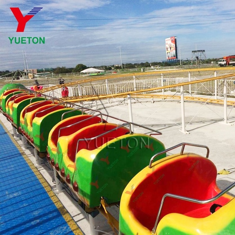 Cheap Adult Fair Amusement Ride Machines Equipment Parts Caterpillar Worm Roller Coaster For Sale