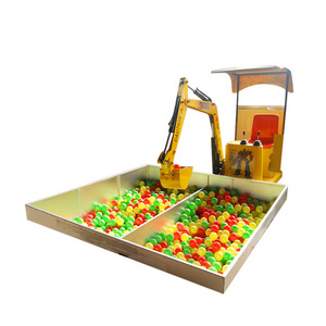 Kids Amusement Ride On Toy Hydraulic Mini Excavator Toys For Sale