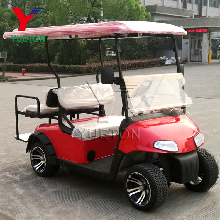 China Manufacturer Cheap Price Sightseeing Bus 4 Wheel Drive Club Car Electric Golf Carts For Adults