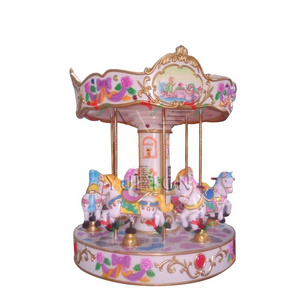 Fairground Attractions Amusement Park Carousel Horse Small Kids Mini Carousel for Sale