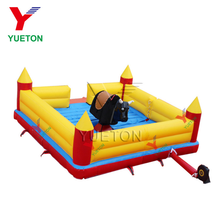 Funfair Best Electric Mechanical Game Bull Ride Riding Toys Jumper Price For Kids Sale