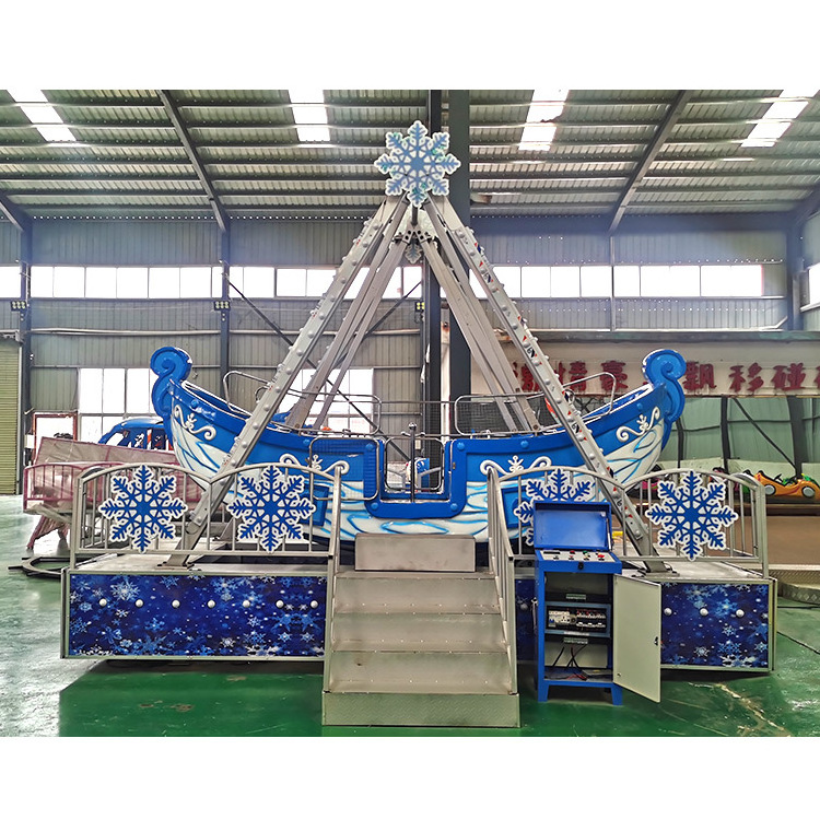 Factory Price Carnival Amusement Park Rides Swing Mini Ice and Snow Pirate Ship For Sale