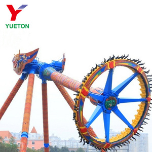 Attraction Theme Big Spinning Swing Hammer Frisbee Pendulum Rides For Sale