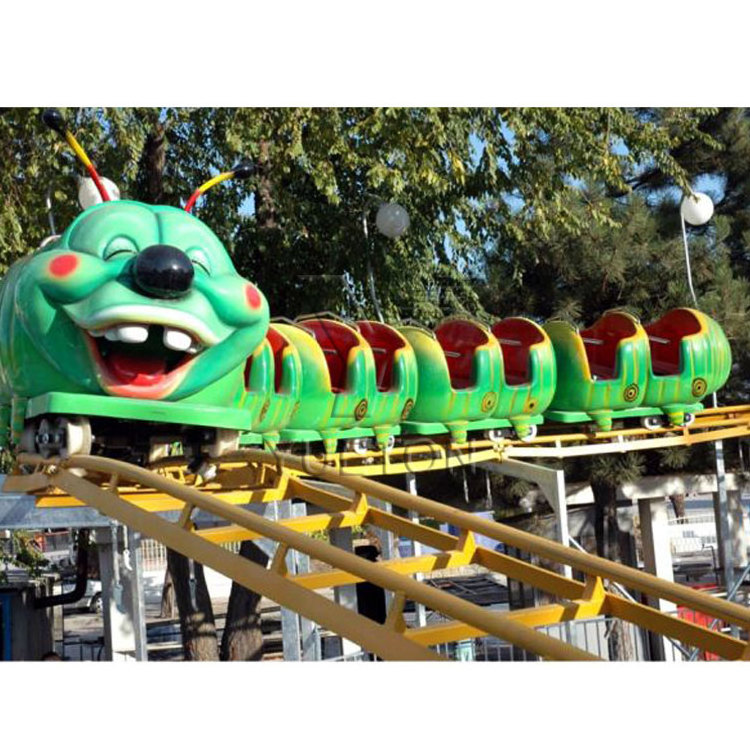 Family New Cheapest Adult Amus Park Equip Magnetic Children Wacky Worm Train Small Roller Coaster For Sale Untuk Dijual In China