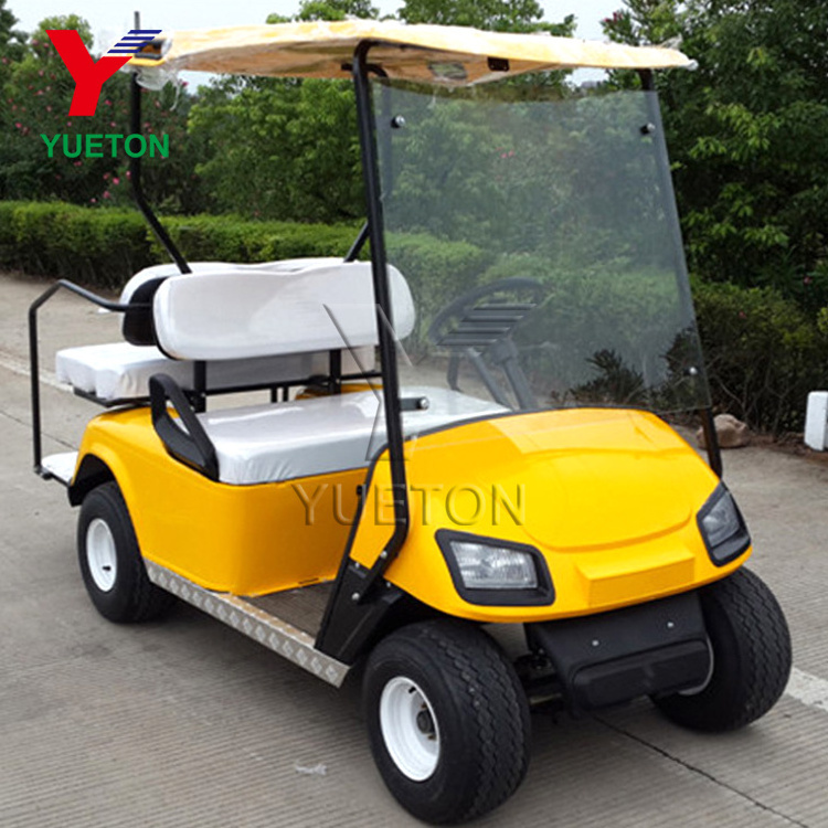 Factory Direct Chinese Sightseeing Tourist Bus 4 Seater Club Car Electric Golf Carts For Sale