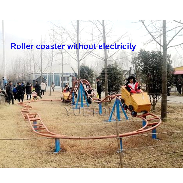 Spinning Portable Backyard Small Indoor Cheap Garden Dragon Kids Roller Coaster No Power