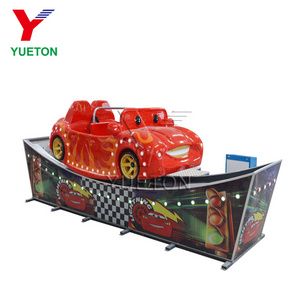 Kiddie Ride Games Amusement Equipment Portable Show Rotating Speed Indoor Crazy Mini Flying Car Rides