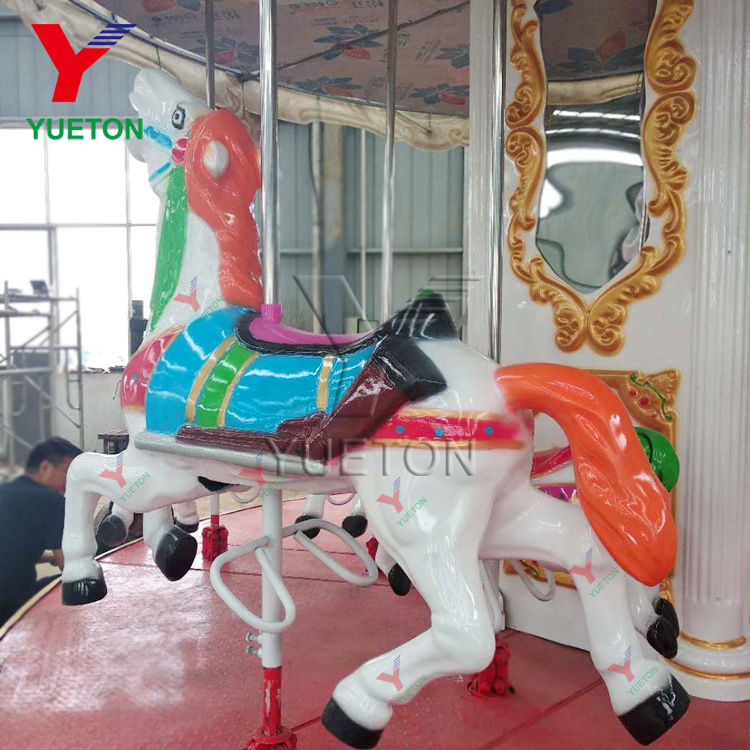 12 Seats Fairground Kids Attractions Amusement Park Merry Go Round Carousel Horse Rides Children Electric Carroussel For Sale