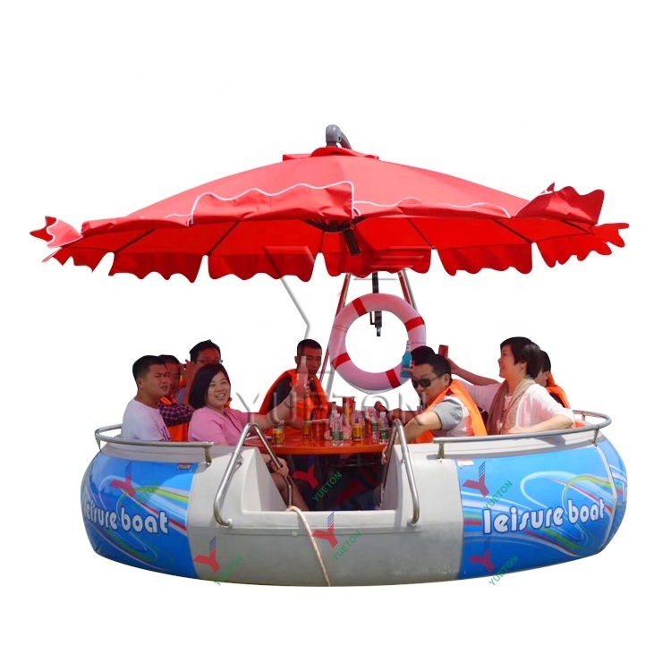 High Quality BBQ Boat Barbecue Party Electric Grill Leisure BBQ Donut Boat Factory Price