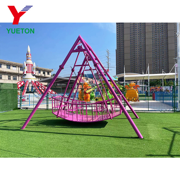 Factory Cusetom Outdoor Playground Swing Other Amusement Park Products Kiddie Pirate Ship Swings Ride