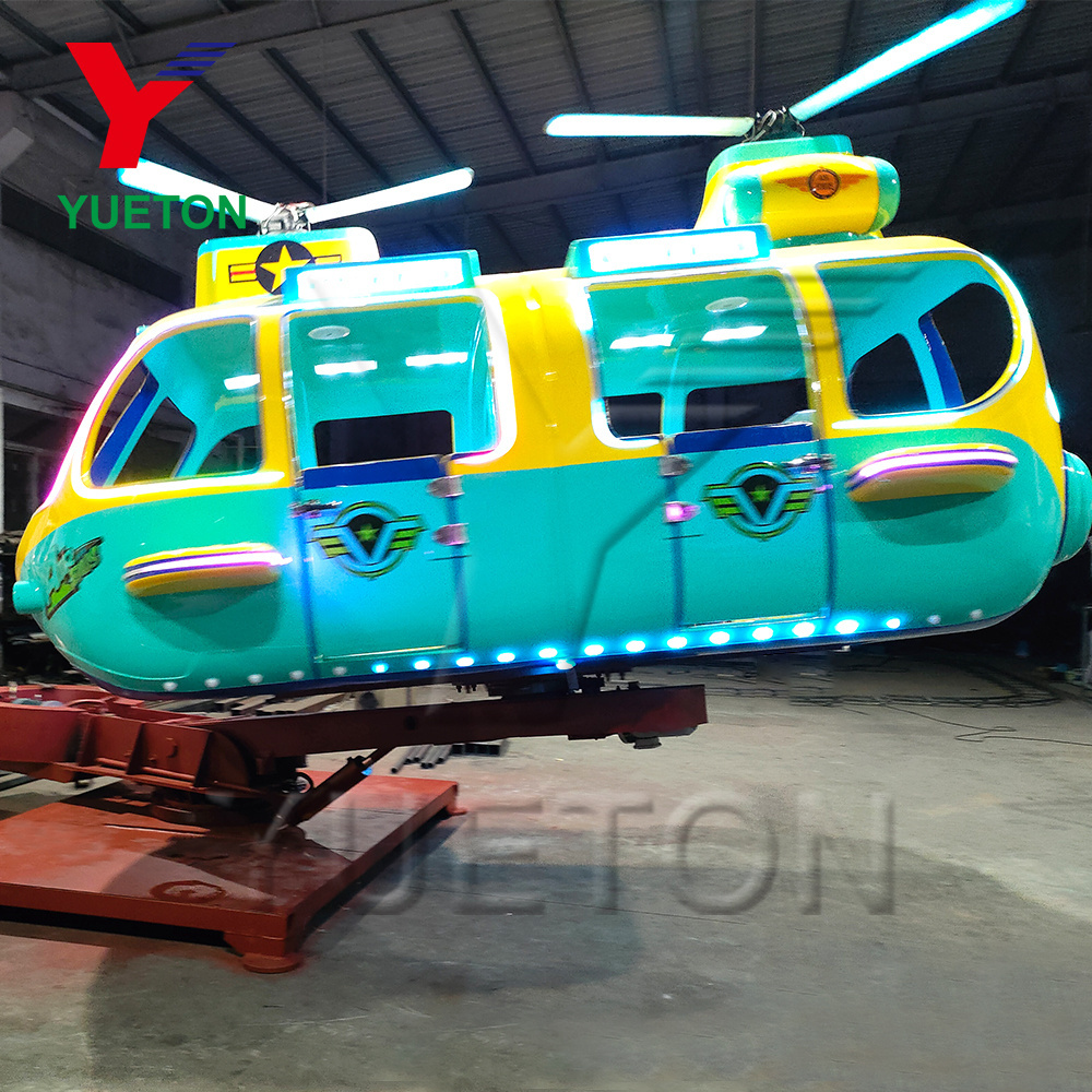 Children Avion Manege Pour Enfant Kids Entertainment Attraction Helicopter Airbus Mini Carnival Amusement Park Rides For Sale