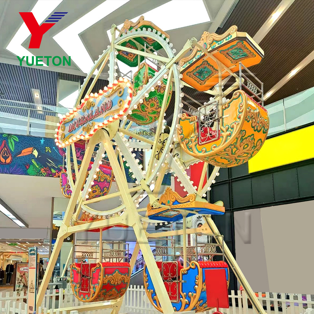 Amusement Rides Outdoor Kids Mini Ferris Wheel Kids Amusement Ferris Small Wheel Seats For Sale