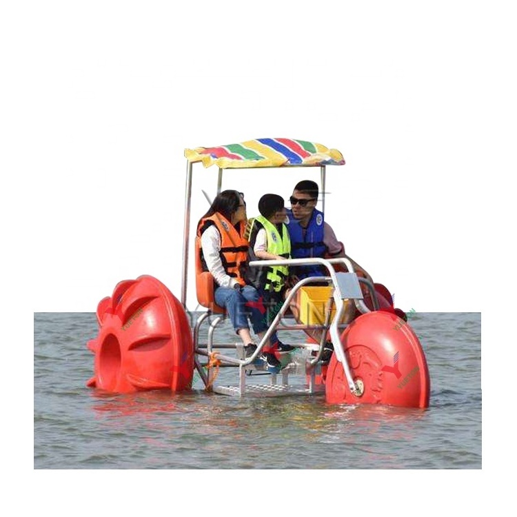 Water Sports Products 3 Big Wheels Pedal Boats Tricycle Bike For Sale