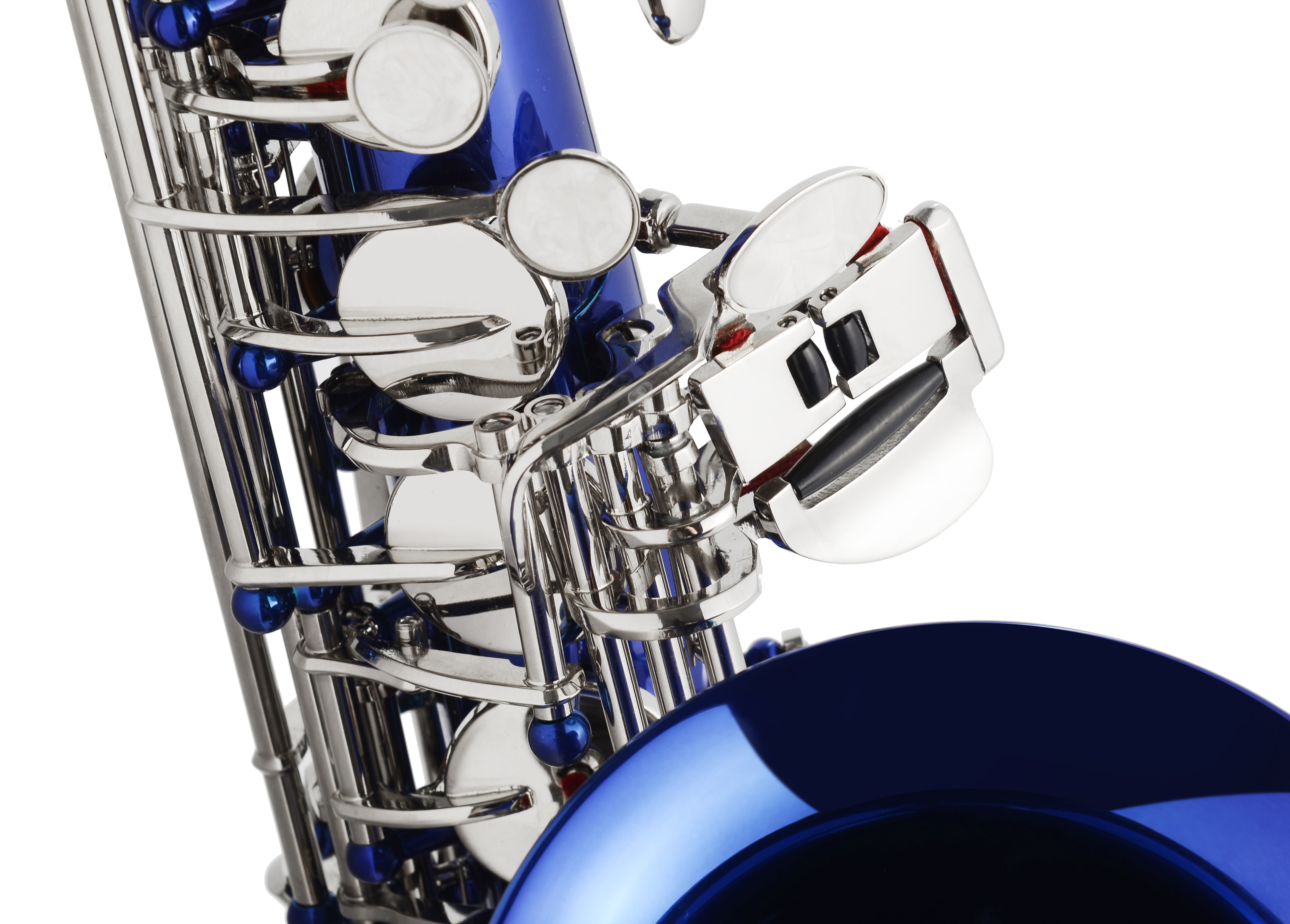 Blue Color Alto Saxophone Woodwind Instrument/Wholesale China alto saxophone