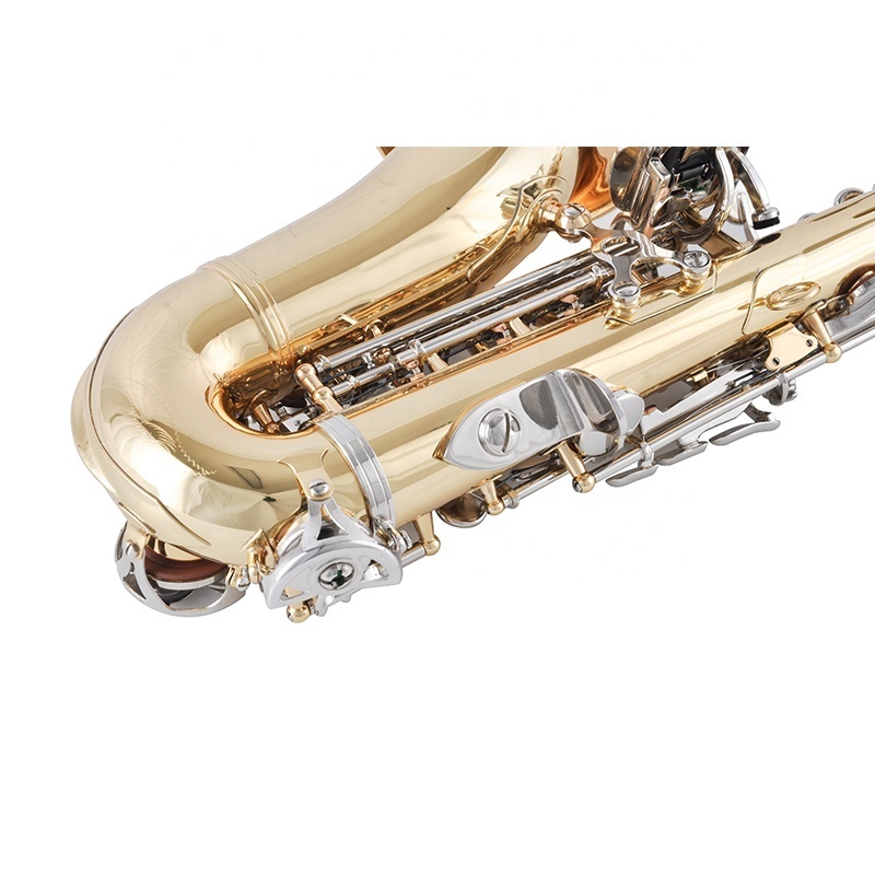 Nickel Plated Key Lacquer Soprano Saxophone