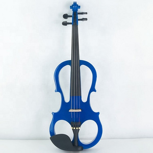 China Cheap Price High Quality OEM solid body Colorful Electric Violin for Student