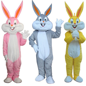 2024 Easter bunny mascot costume Walking cartoon rabbit characters mascot costume