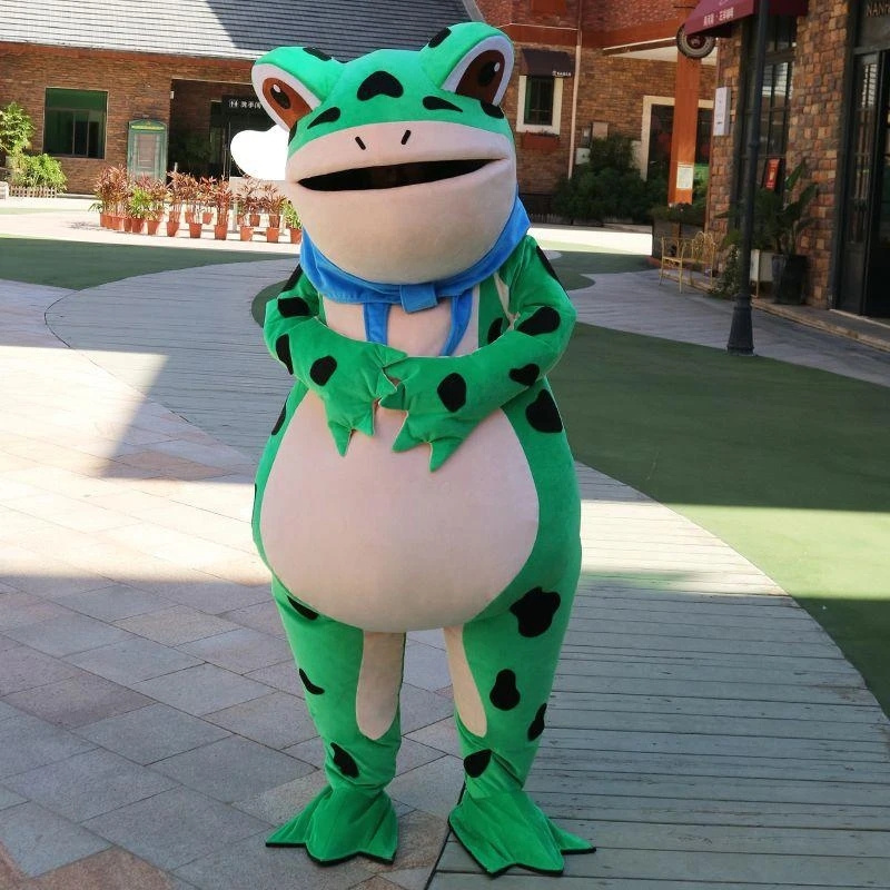 Customized traje de la rana simbok frog mascot costume cartoon character disfraz de rana adulto for adults