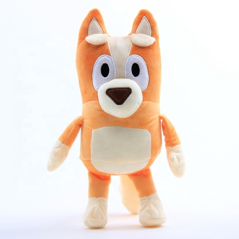 Wholesale 28cm Cute Bingo Family Plush Toys Stuffed Cartoon Bingo Plush Doll Toys for Kids Gift