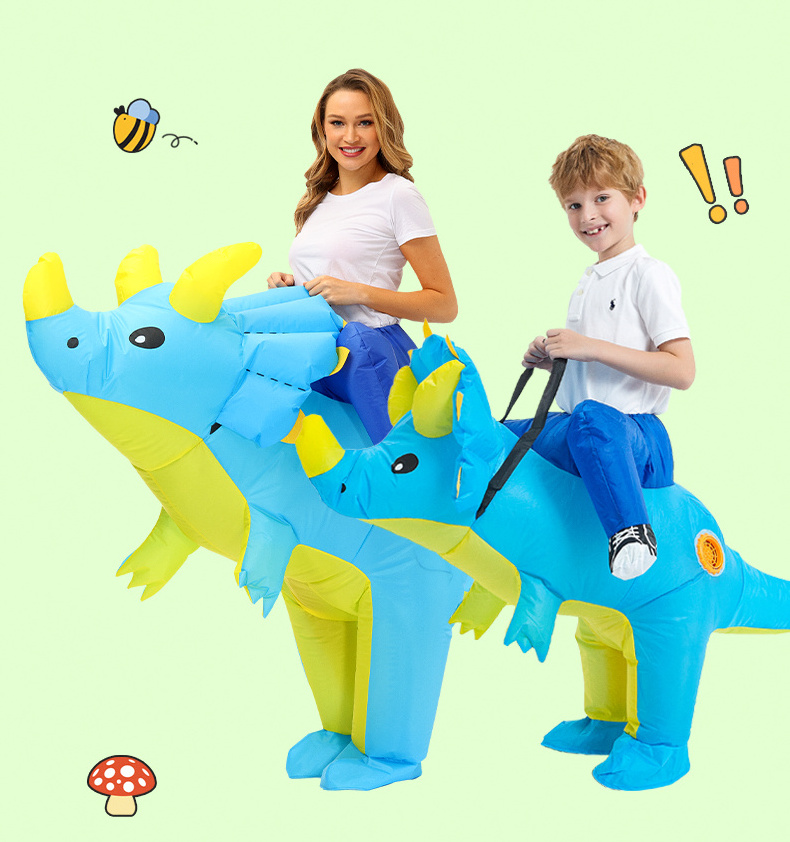 Inflatable Riding Costume funny inflatable shark costume cartoon dragon characters airplane costume