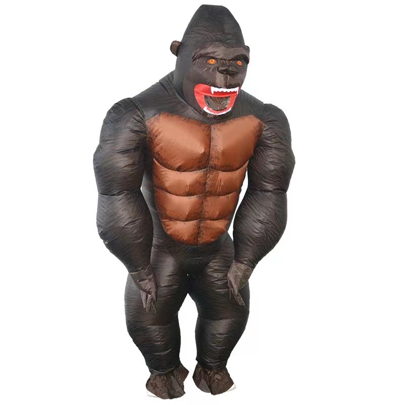 Halloween funny Inflatable Costume in Advertising Mascot Costume Inflatables Gorilla Costume