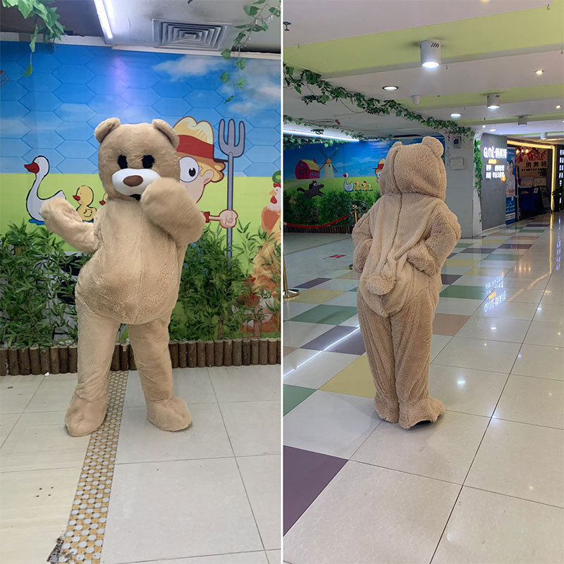 Adult Funny Cartoon Character bear mascot costume novelty special use halloween cosplay costume