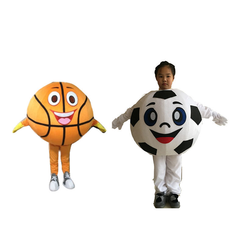 Custom ball plush mascot costume funny baseball football basketball mascot costume