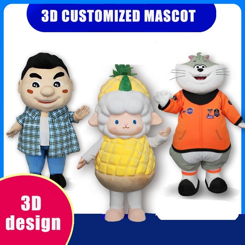 High quality customized mascot costume personalized mascot costume