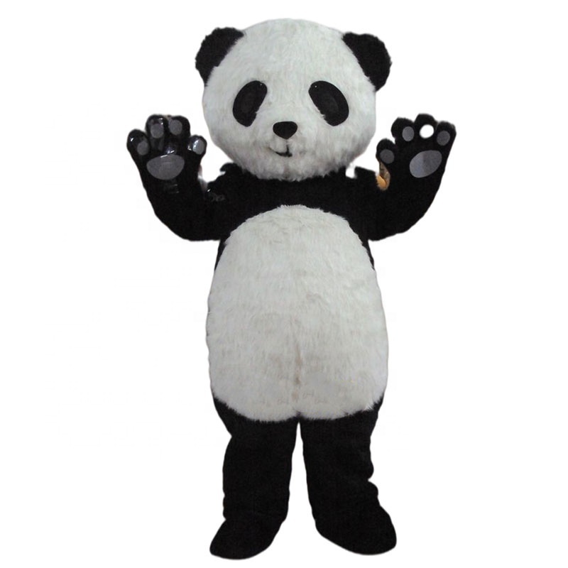 Adult Plush character costume Funny commercial cartoon character Panda mascot costumes