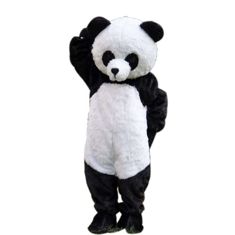 Adult Plush character costume Funny commercial cartoon character Panda mascot costumes