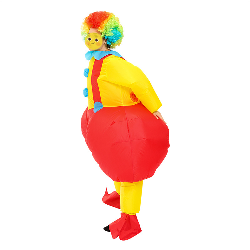 Adult Funny Inflatable Clown costume in advertising holiday Halloween party costume