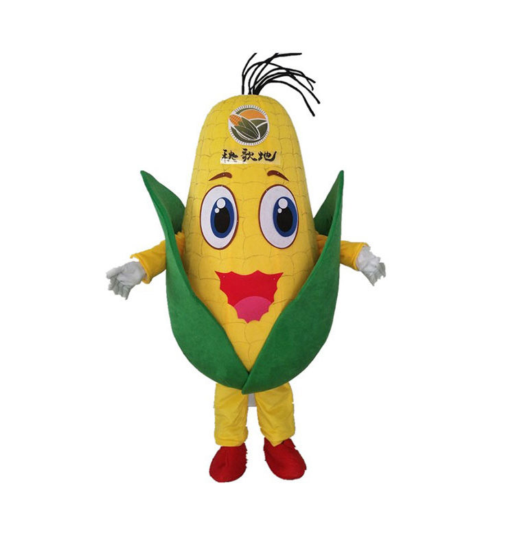 Custom fruit lemon mascot costume funny performance banana and corn mascot costumes